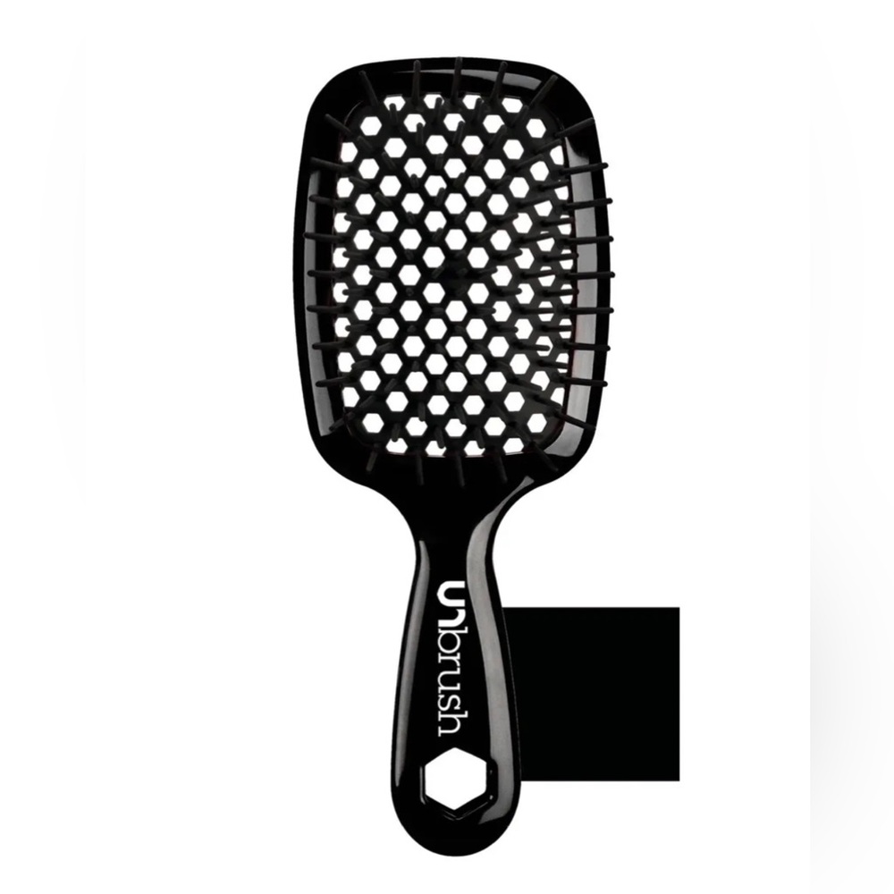 FHI HEAT Unbrush Wet & Dry Vented Detangling Hair Brush (Midnight) NIB